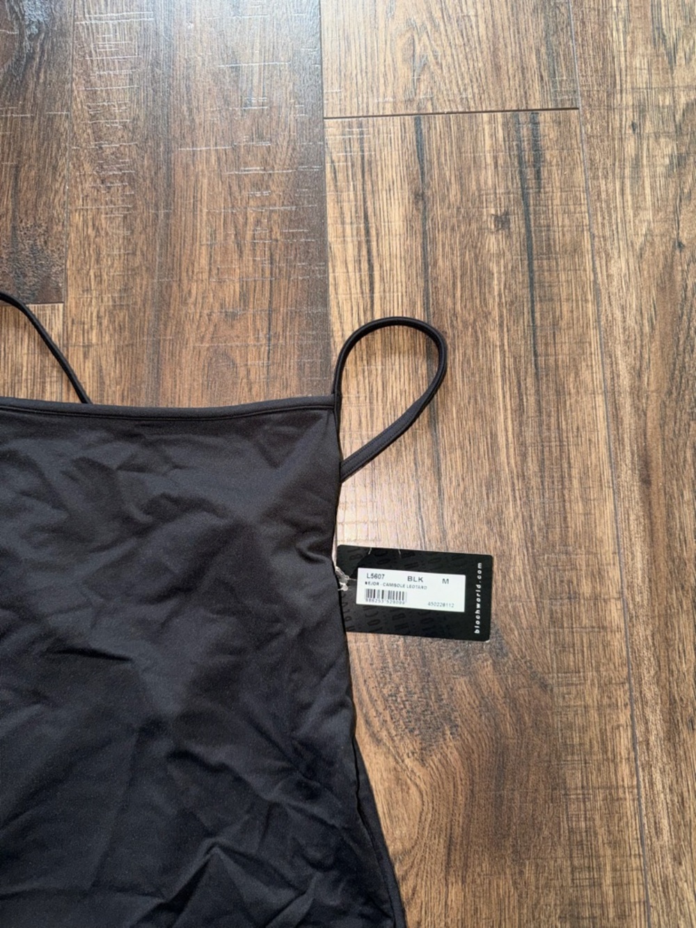 Bloch Dance Women's Nejor Microlux Camisole Leotard Black Medium new - Picture 2 of 3